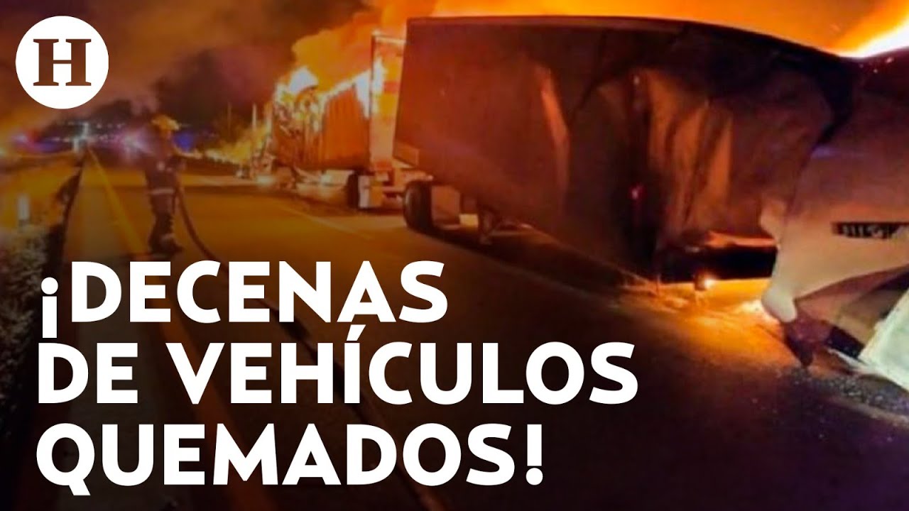 ¿Qué pasó en Zacatecas? Bloqueos, enfrentamientos e incendios tras la detención de 6 delincuentes