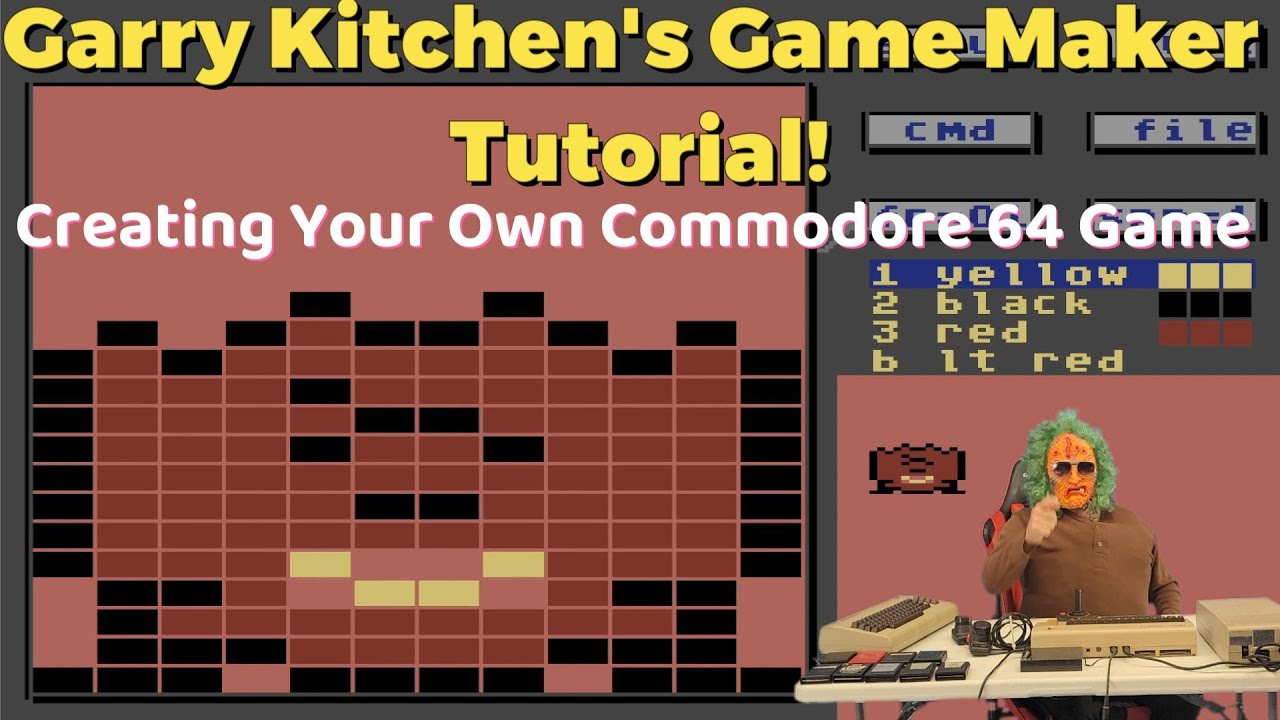 GARRY KITCHENS GAME MAKER TUTORIAL Creating Your Own Commodore 64 Game