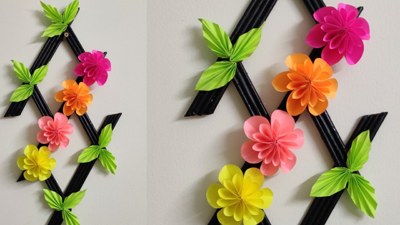 Wall Hanging with Paper/paper craft wall mate/wallmate with paper/kagojer wallmate new
