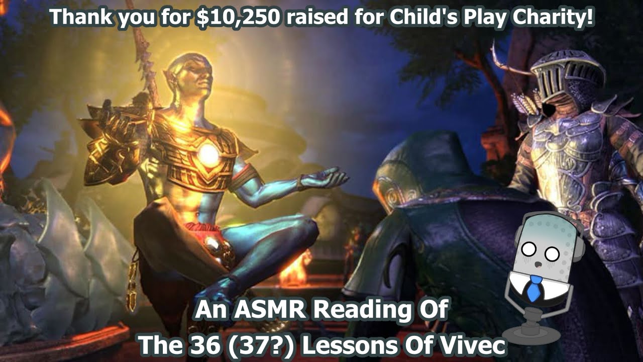 An ASMR Reading of 'The Lessons of Vivec' from The Elder Scrolls: Morrowind