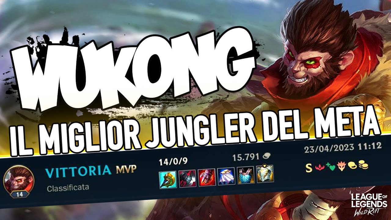 WUKONG JUNGLE! Il Miglior Jungler del Meta! Free Elo, Ecco perchè è Tier S+