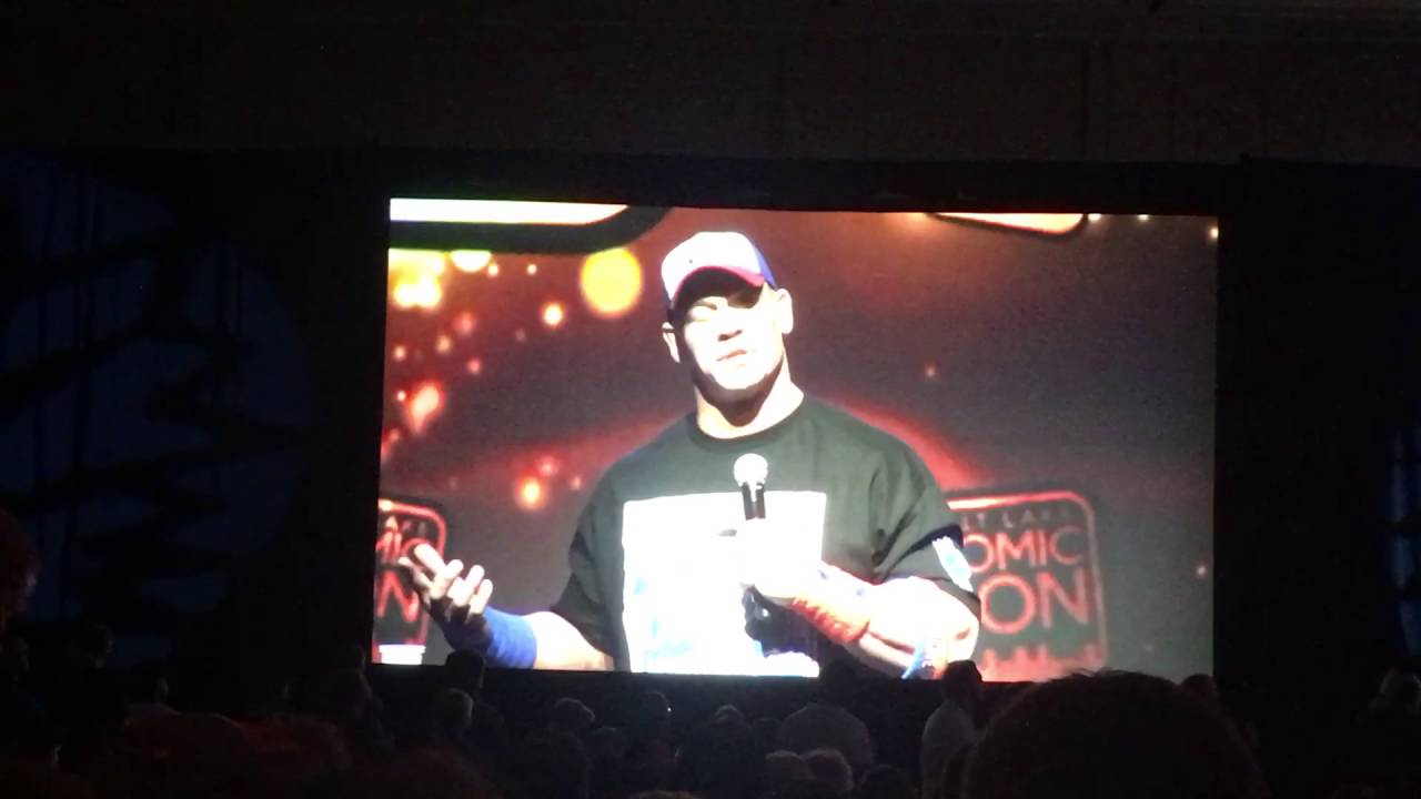 JOHN CENA TALKS ABOUT WHAT HE SAID TO THE ROCK IN THE RING AT WRESTLEMANIA 29