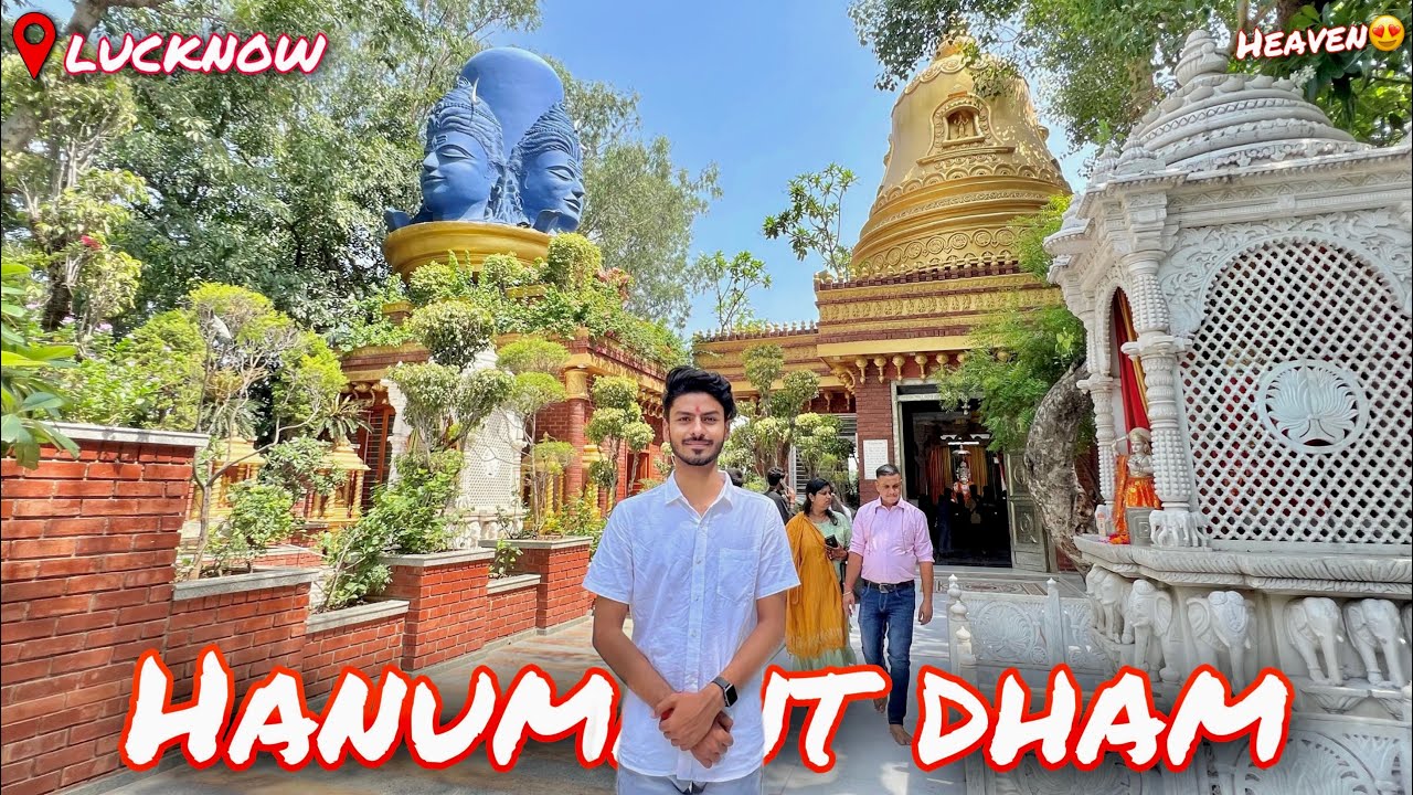 Hanumant Dham Lucknow 😍1 Lakh + Murtiya of Hanuman Ji 😲