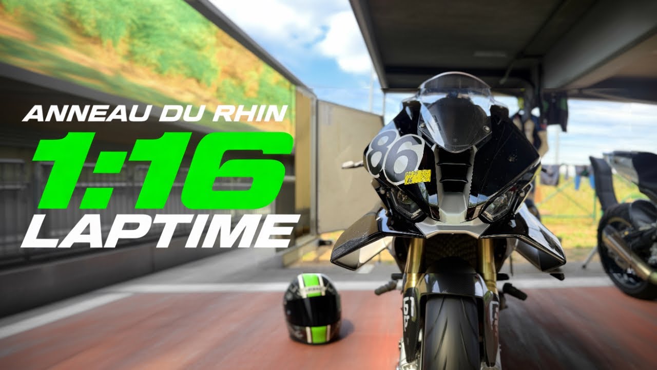 Anneau du Rhin BMW S1000RR 2025 Onboard Best Lap 1:16 BoSee Team 06.07.2025