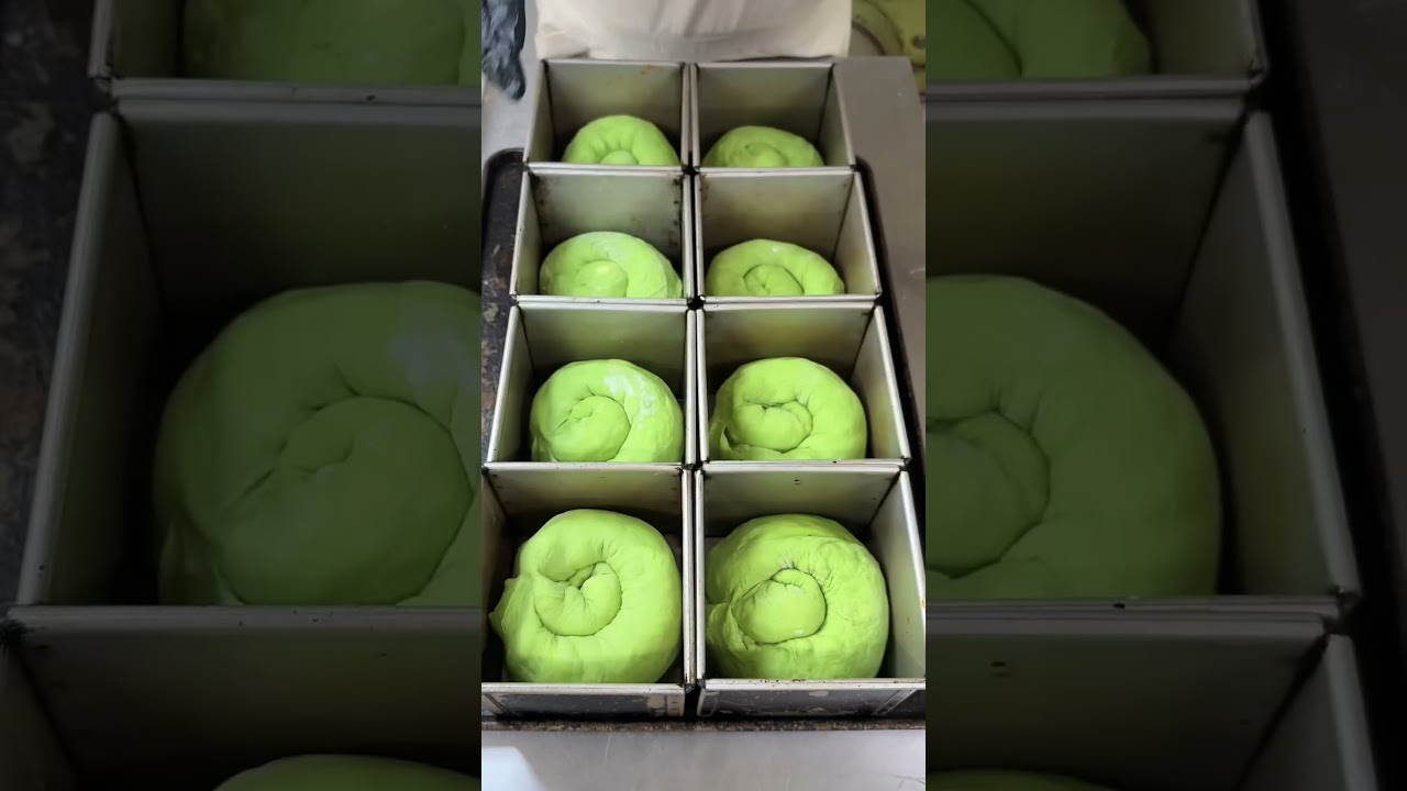 もちもち抹茶チョコ食パン🍞 