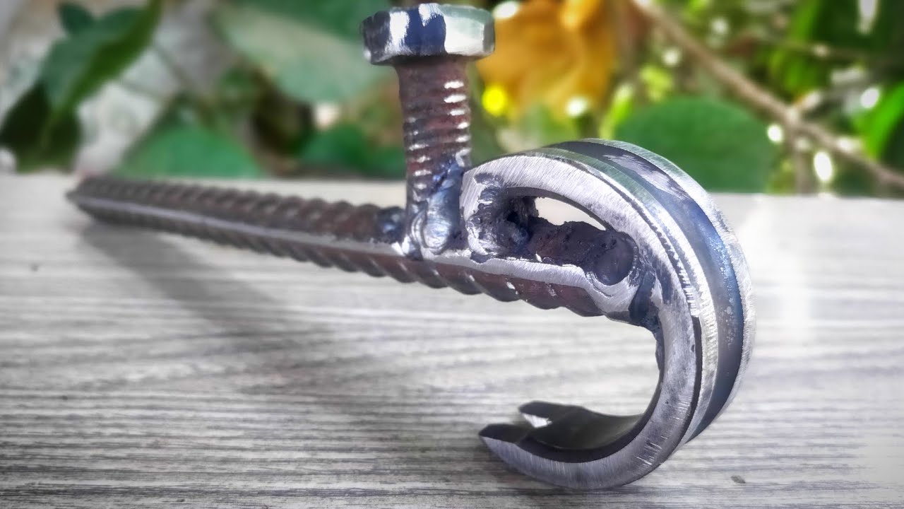 Creative welding ideas | DIY hammer from old bearing!