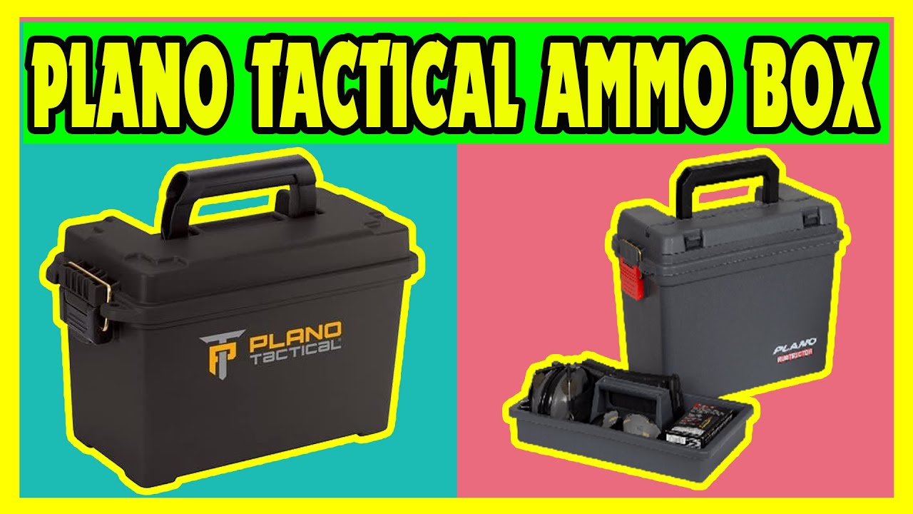 Plano Molding Plano Tactical Custom Ammo Box