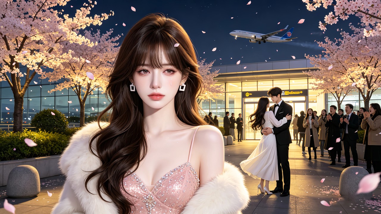 FULL三年熱戀，她卻在深夜機場撞見男友接白月光！車禍時生死攸關他棄她而去，她當場斷情，轉身攜四大家族繼承人強勢反擊，渣男跪地求饒！#drama #甜宠 #霸总 #灰姑娘