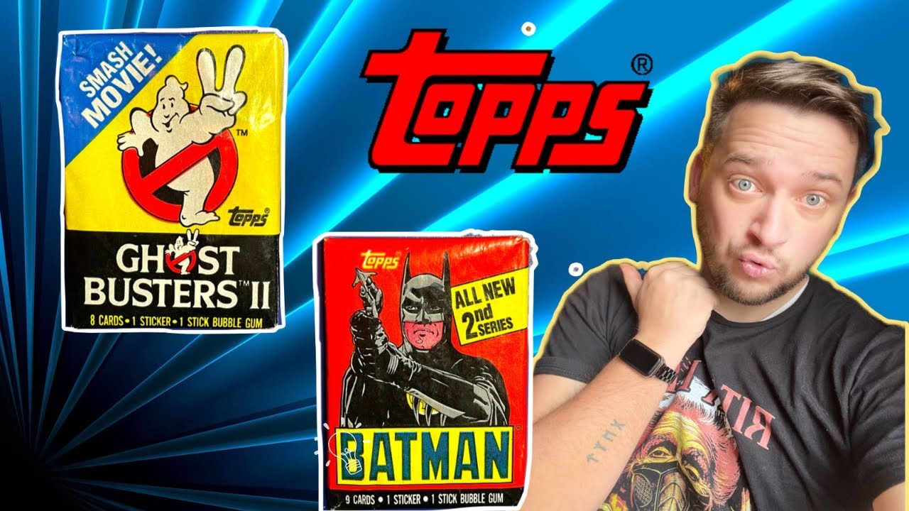 TOPPS BATMAN & GHOSTBUSTERS 2 - Vintage che piace!