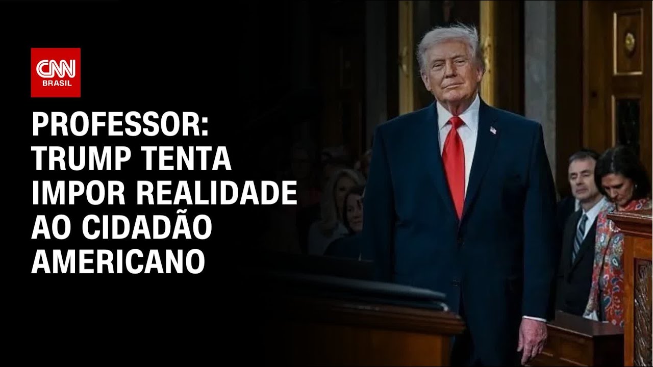 Trump tenta impor realidade ao cidadão americano, avalia professor| CNN BRASIL