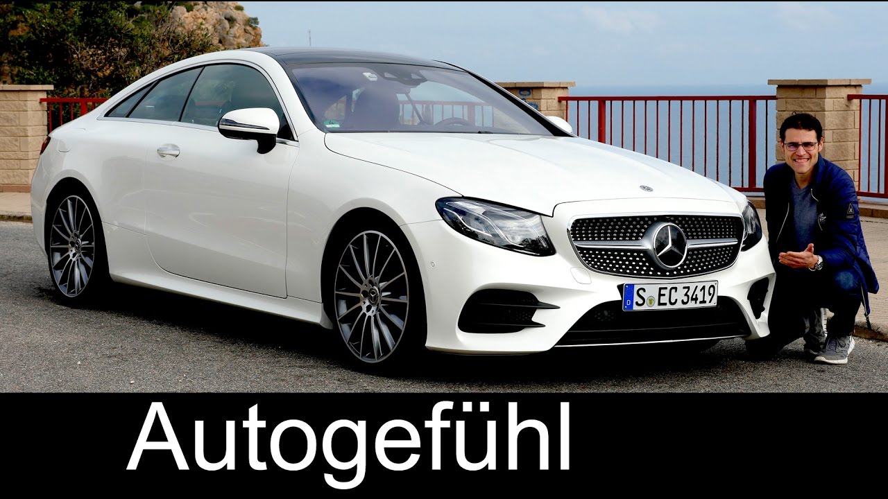 Mercedes E-Class Coupé E400 FULL REVIEW E-Klasse AMG-Line test driven 2018/2017 all-new neu