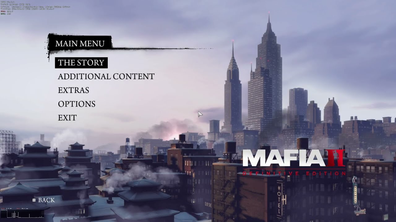 Mafia 2 - 8 ELITE - 4k Benchmarked = 20fps