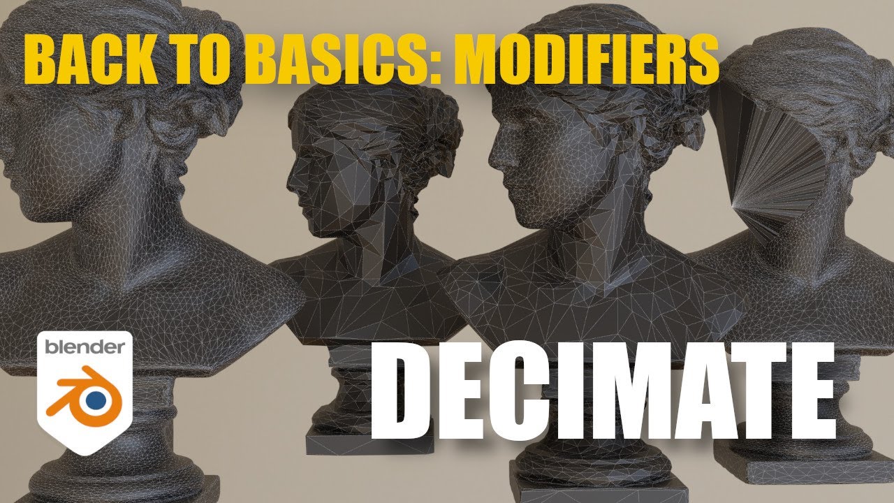Back to Basics: The Decimate Modifier
