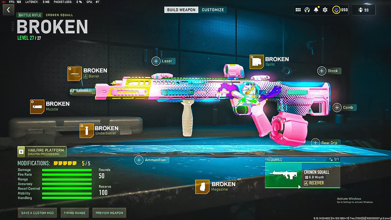 the *BEST* CRONEN SQUALL Class Setup in WARZONE 2! (Best Cronen Squall Loadout) - MW2