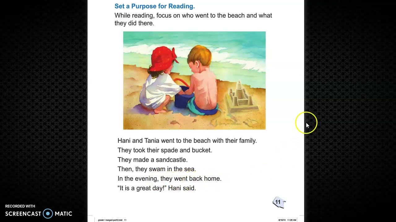 Questions about Hani and Tania page 12