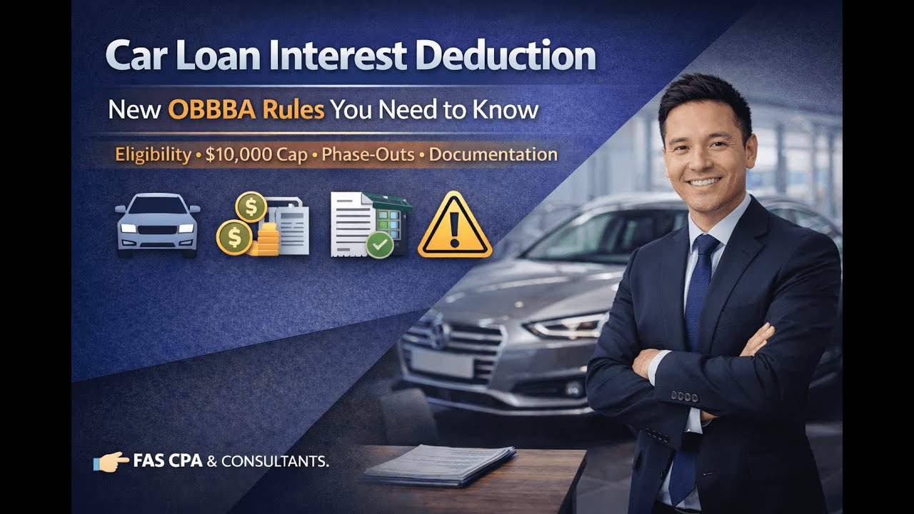 Car Loan Interest Deduction Under OBBBA