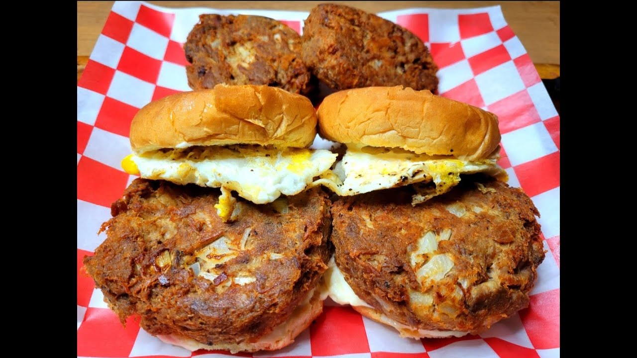 FRIED PULLED PORK SANDWICH