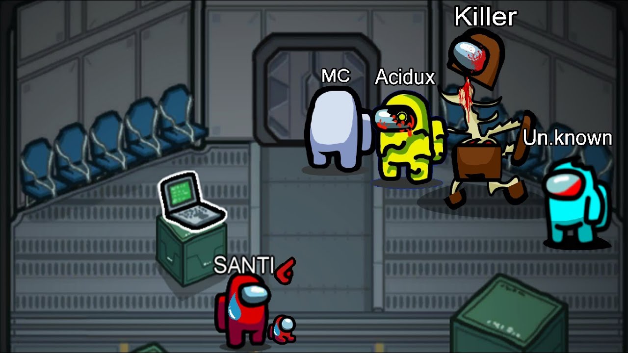 I found Killer in Among Us at 2:00 AM 😨