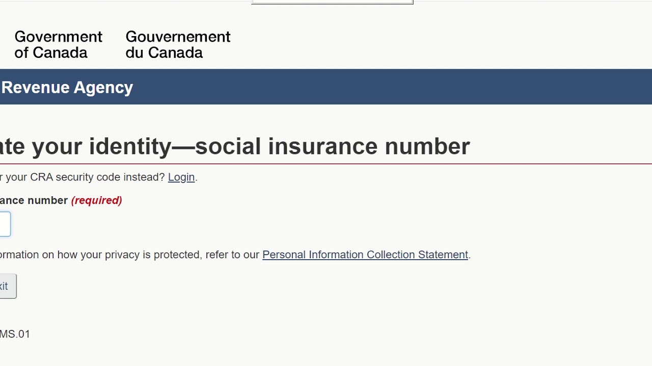 How to open CRA (Canada Revenue Agency) account?
