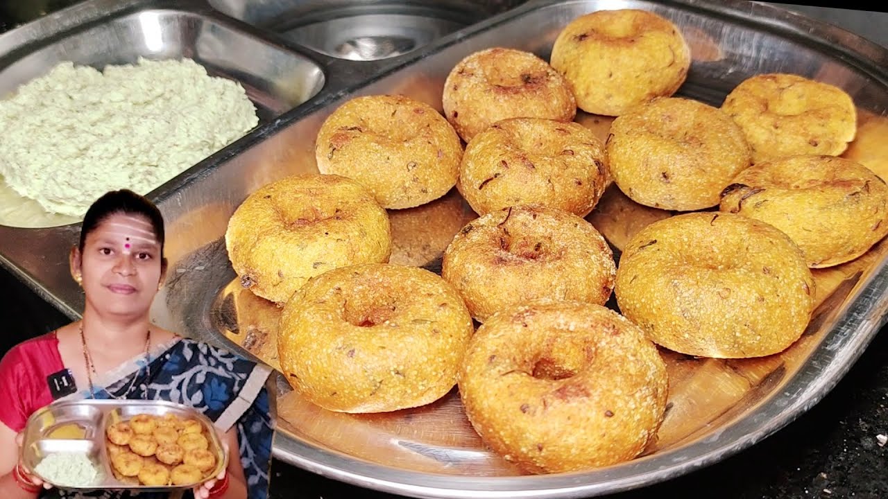 ನೆನಸದೇ ರುಬ್ಬದೇ ದಿಢೀರ್ ವಡೆ|Rava Vada Recipe|Rava Vada Recipe In Kannada|UttaraKarnataka Recipes