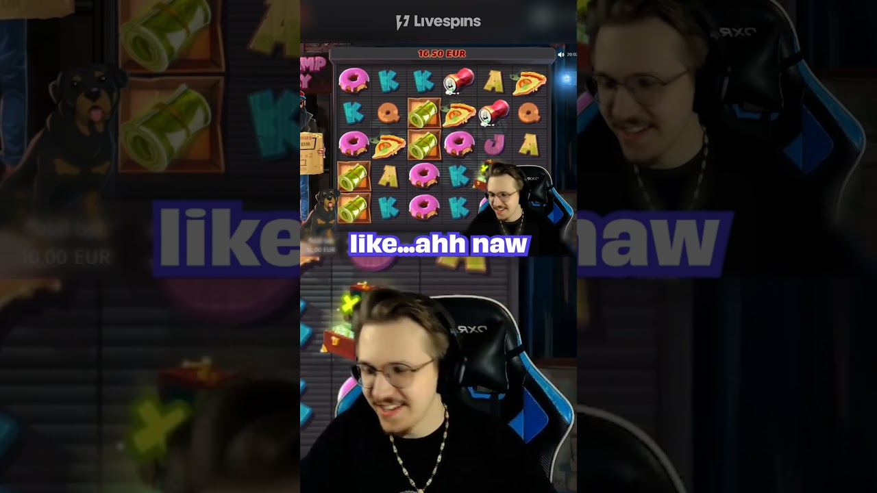 Watch LuckyAce score a 825x while playing BGaming's Tramp Day 😱