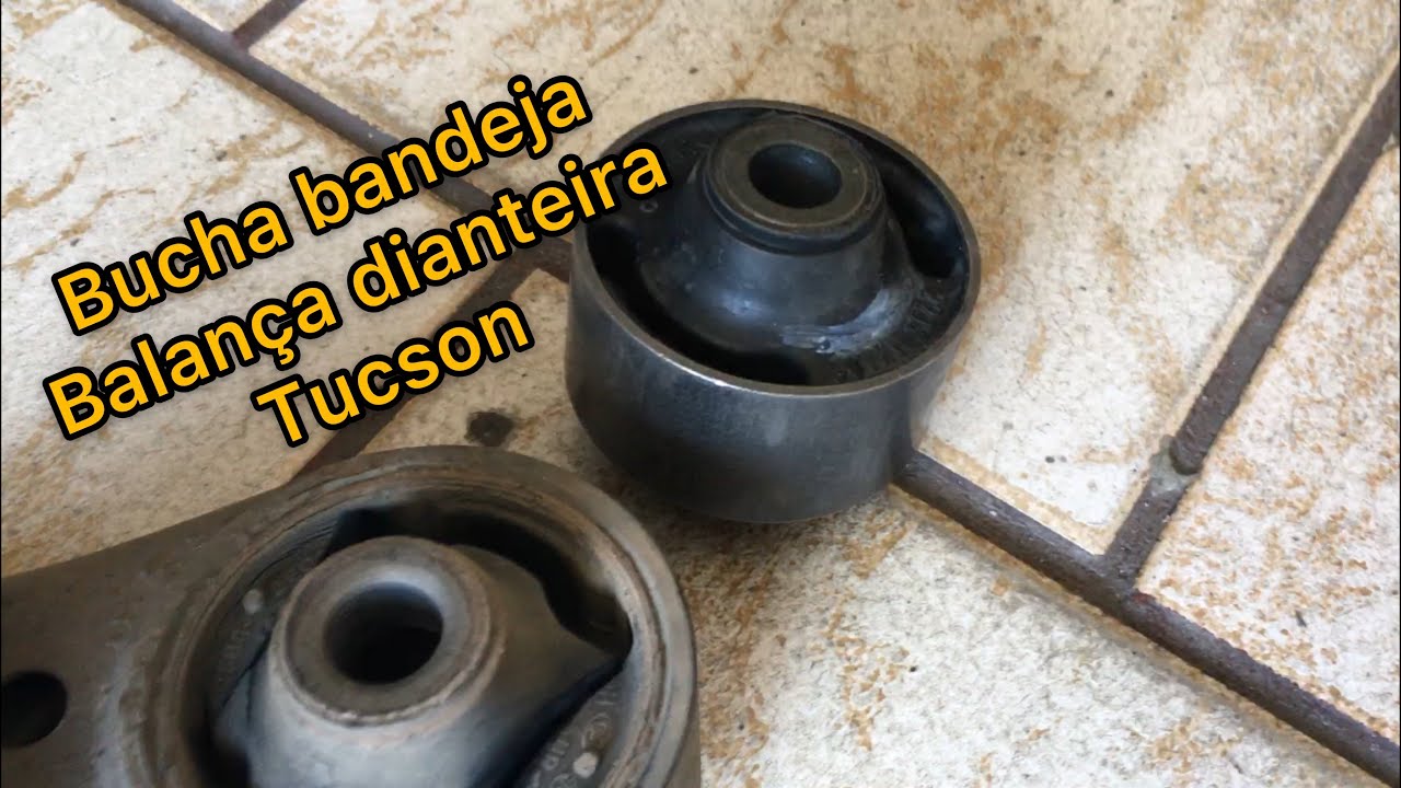 Como trocar bucha dianteira da bandeja (balança)Hyundai tucson !!!sem prensa !!em casa 😁
