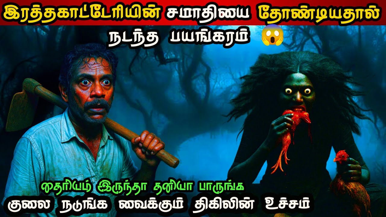 😱 சுடுகாட்டு ரத்தக் காட்டேரி கோழிப்பண்ணை ஊழியரை காவு வாங்க துடிக்கும் பயங்கரம் 💀|Real Life Ghost