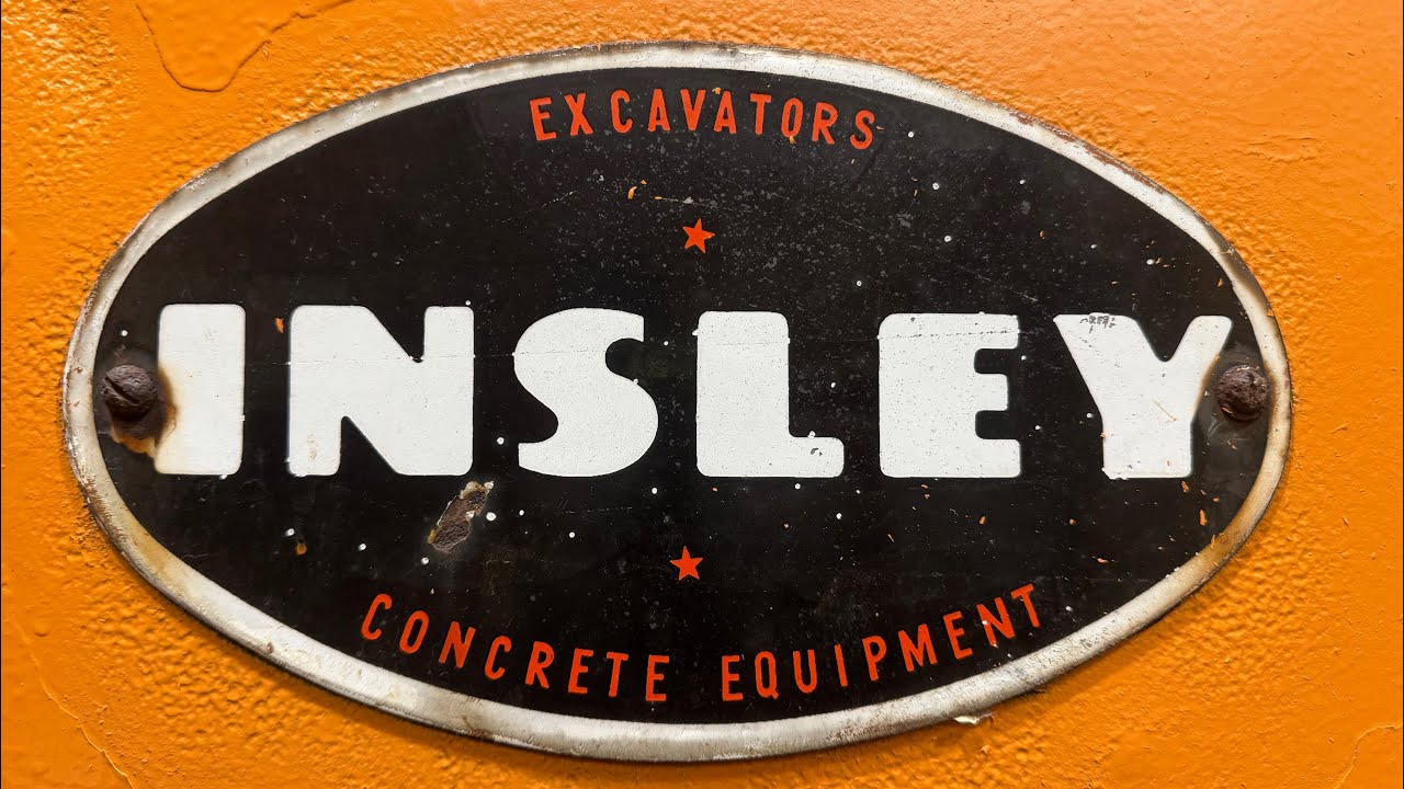 Part 11 Insley dragline crane