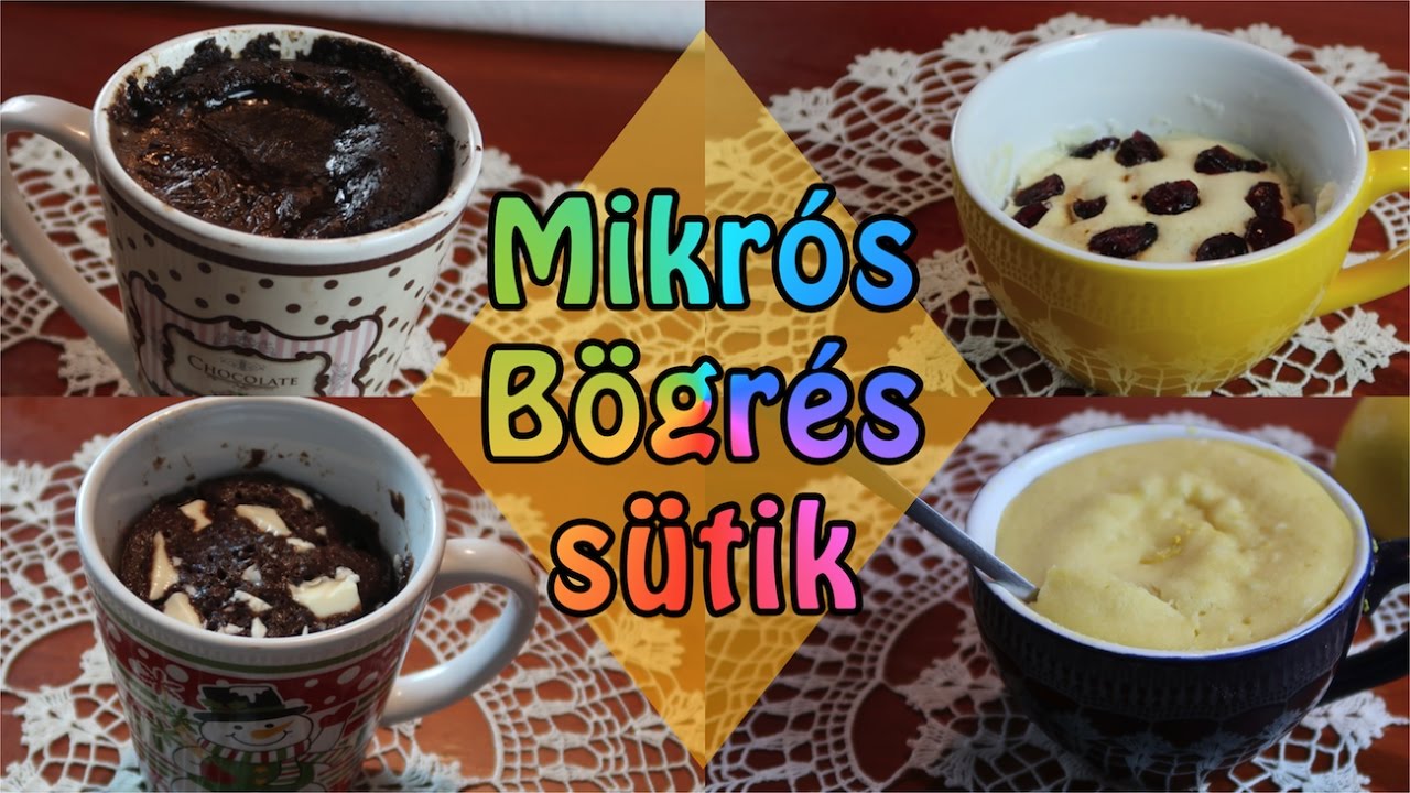 Mikrós bögrés sütik 5 perc alatt | Viszkok Fruzsi