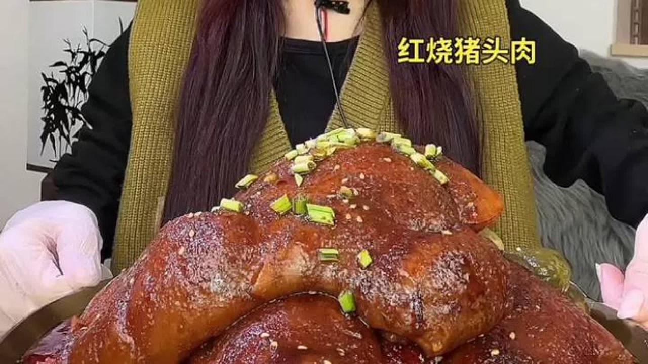 ASMR MUKBANG |红盘佳肴香，佳人笑语欢。