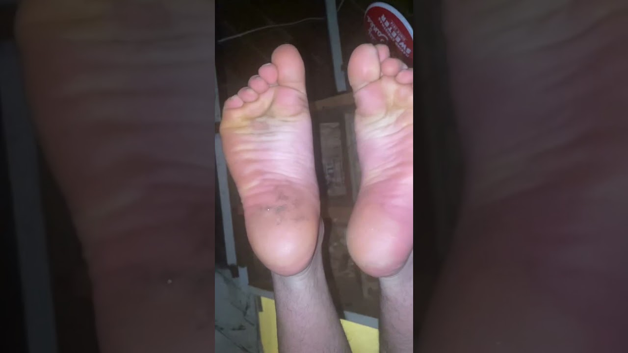 Smelly milky soles shoes and socks removed after a long day 👟🧦🦶🏻