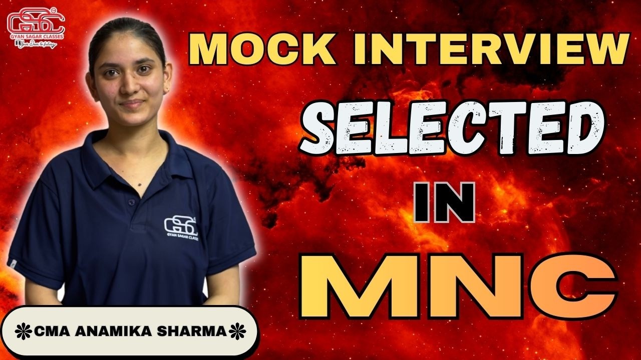 CMA CAMPUS PLACEMENT MOCK INTERVIEW | CMA ANAMIKA | 9LPA | CMA DR AKSHAY SEN