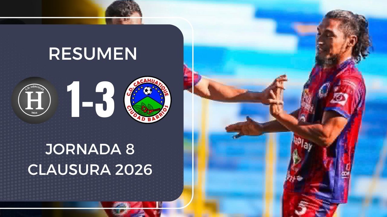 Cacahuatique doblegó al Hércules | Resumen Hércules 1-3 Cacahuatique | Clausura 2026