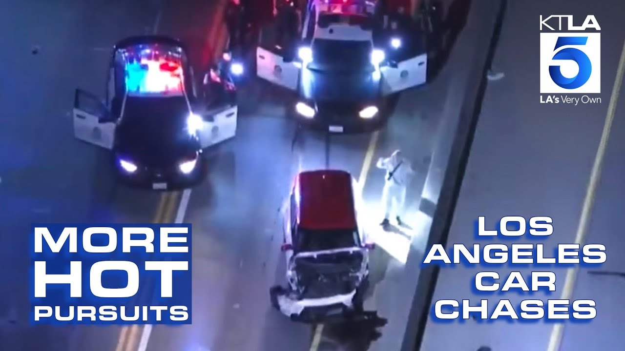 Chopper videos capture high-speed pursuits | Los Angeles Car Chases