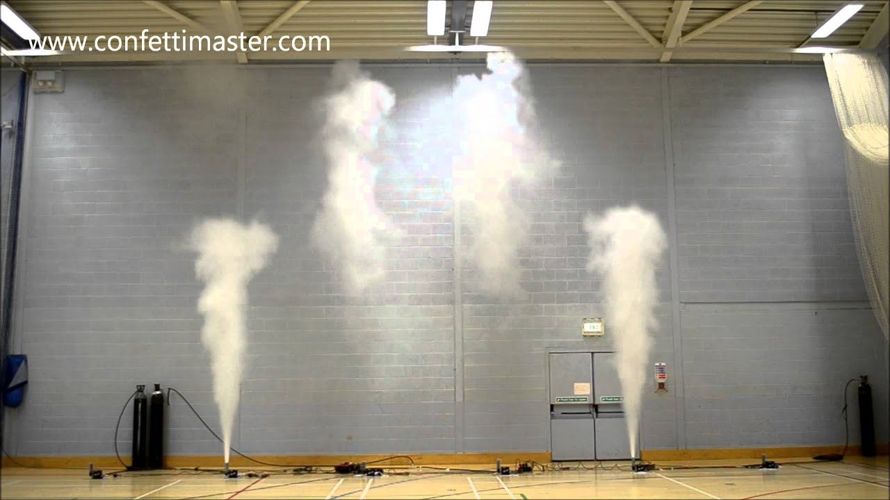 Co2 Jets Demo by Confetti Master