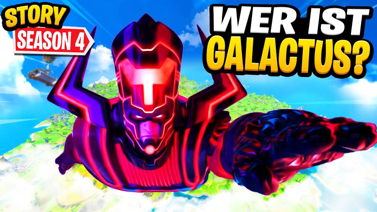 Wer ist GALACTUS? Season 4 BOSS & HELDEN Story! | Fortnite Event Geschichte | Fortnite Deutsch