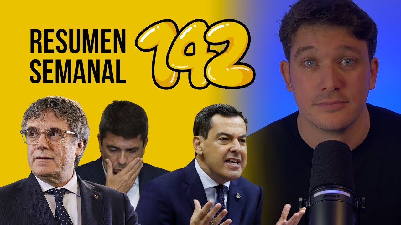 Junts rompe con el PSOE, 1 a&ntilde;o de DANA, crisis cribados, S&aacute;nchez en el Senado #ResumenSemanal 142