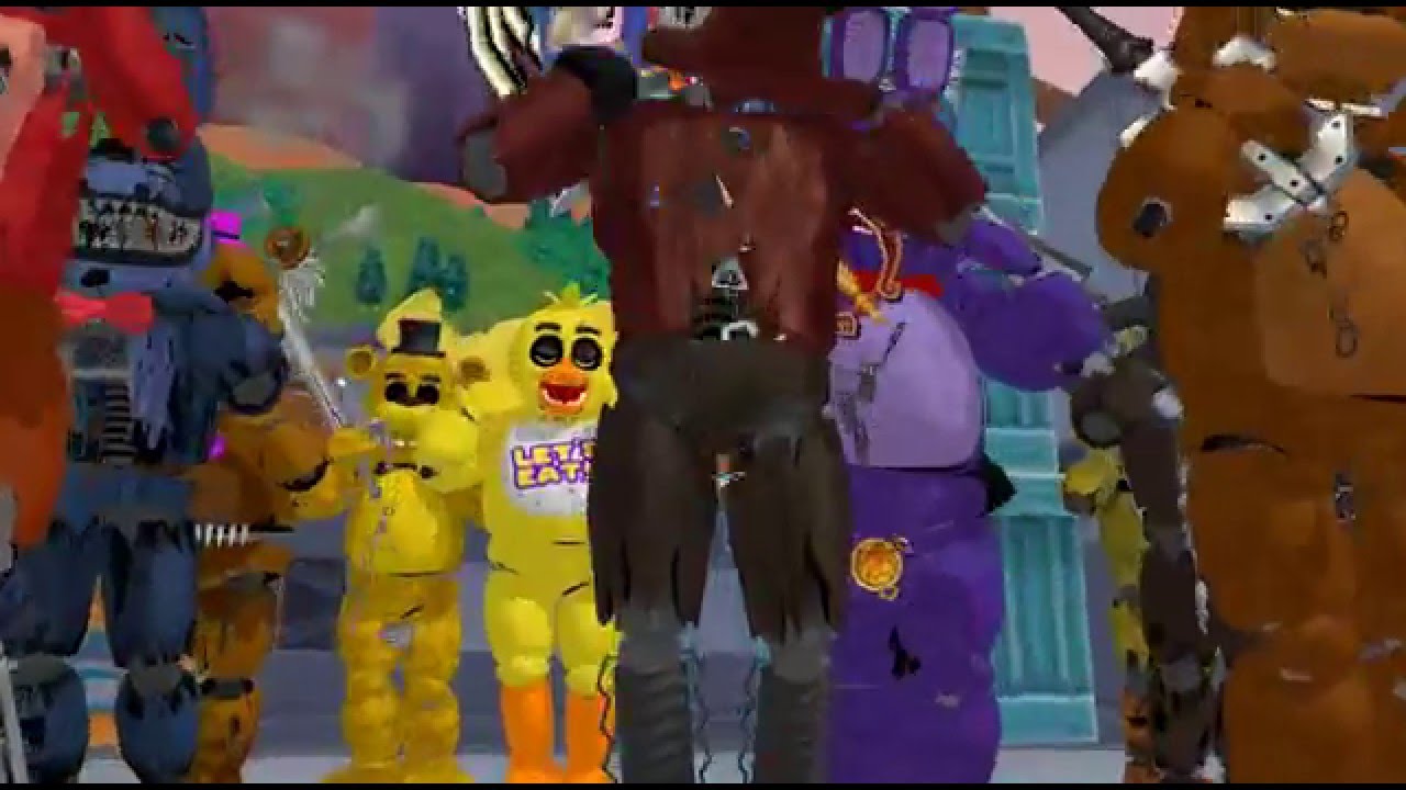 [MMDxFNAF1] Five Night's At Freddy's 4- Circus Monster