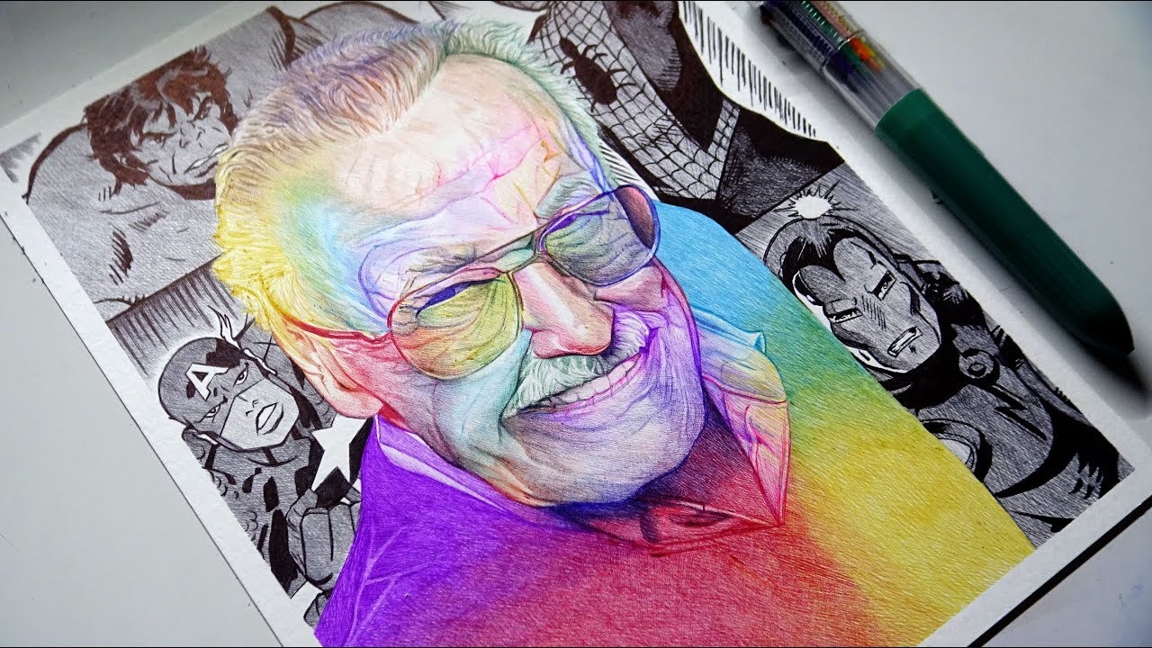 EPIC STAN LEE TRIBUTE ART - DeMoose Art