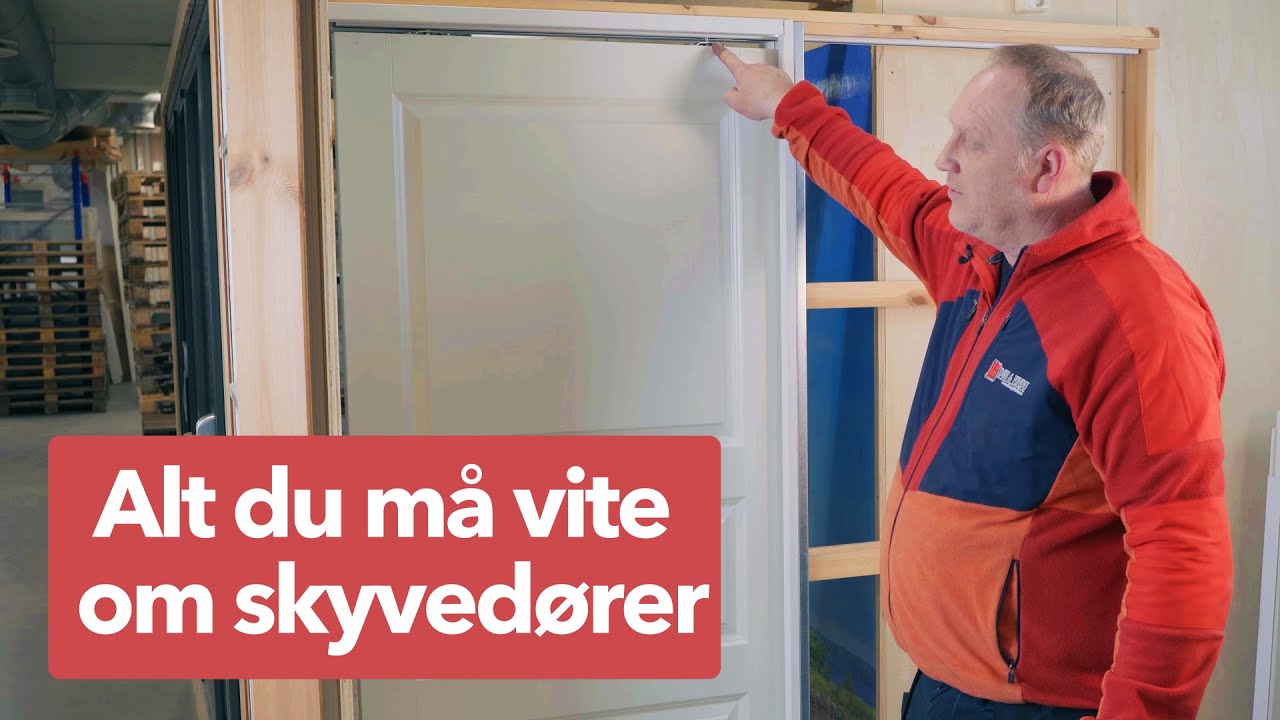 Slik måler du skyvedører riktig – Alt du trenger å vite
