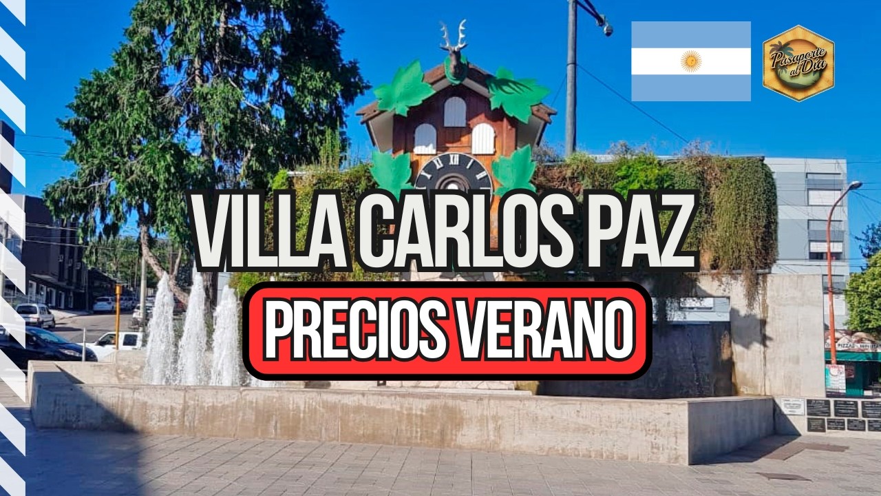 🇦🇷 Villa Carlos Paz: Precios 2025 💰 Comidas, excursiones y más ✅ [GUÍA COMPLETA] ARGENTINA