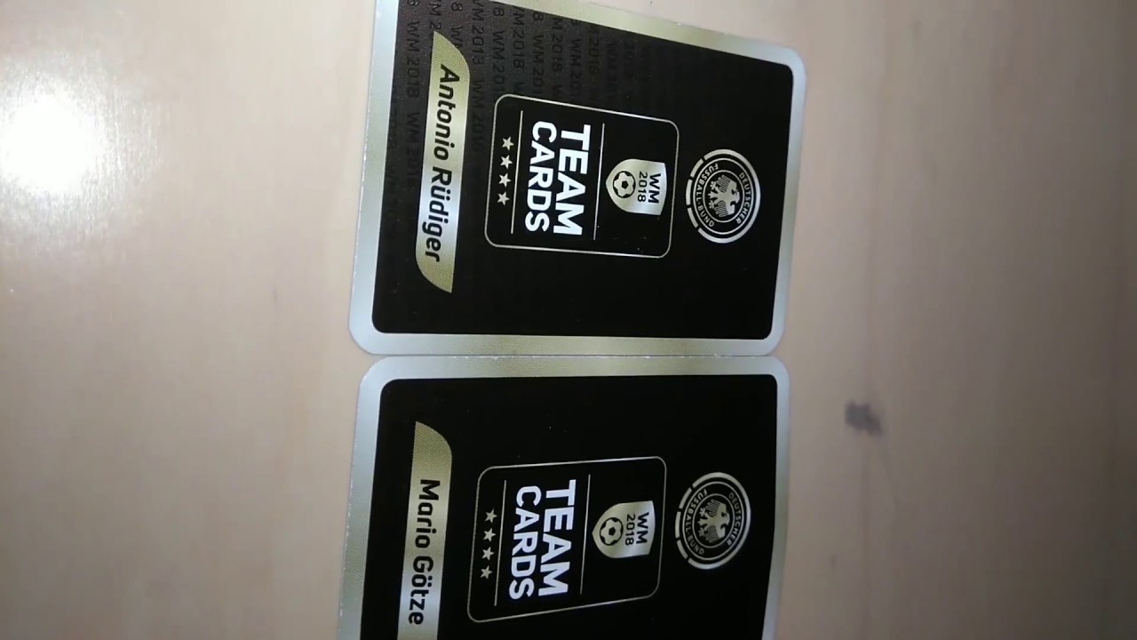 DFB Team Cards