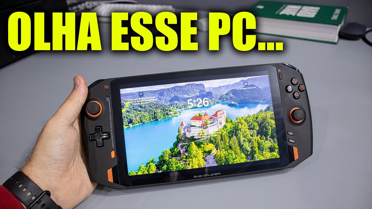 CONSEGUI O MINI PC GAMER MAIS MANEIRO DE TODOS! ONEXPLAYER 1S