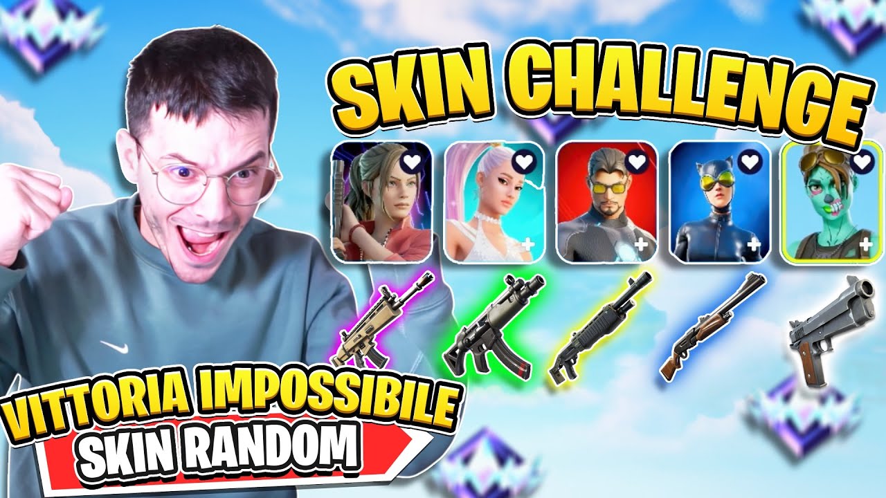 RANDOM SKIN CHALLENGE! [WIN EPICA] su Fortnite ITA!  