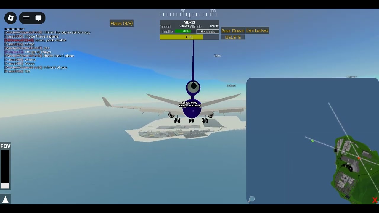 Recreating Fedex flight 80 in PTFS
