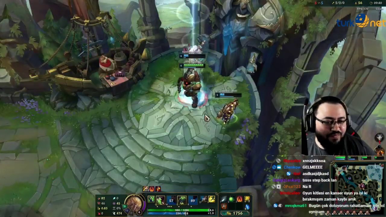 Jahrein - LoL Oynuyor w/Zade (Warwick)