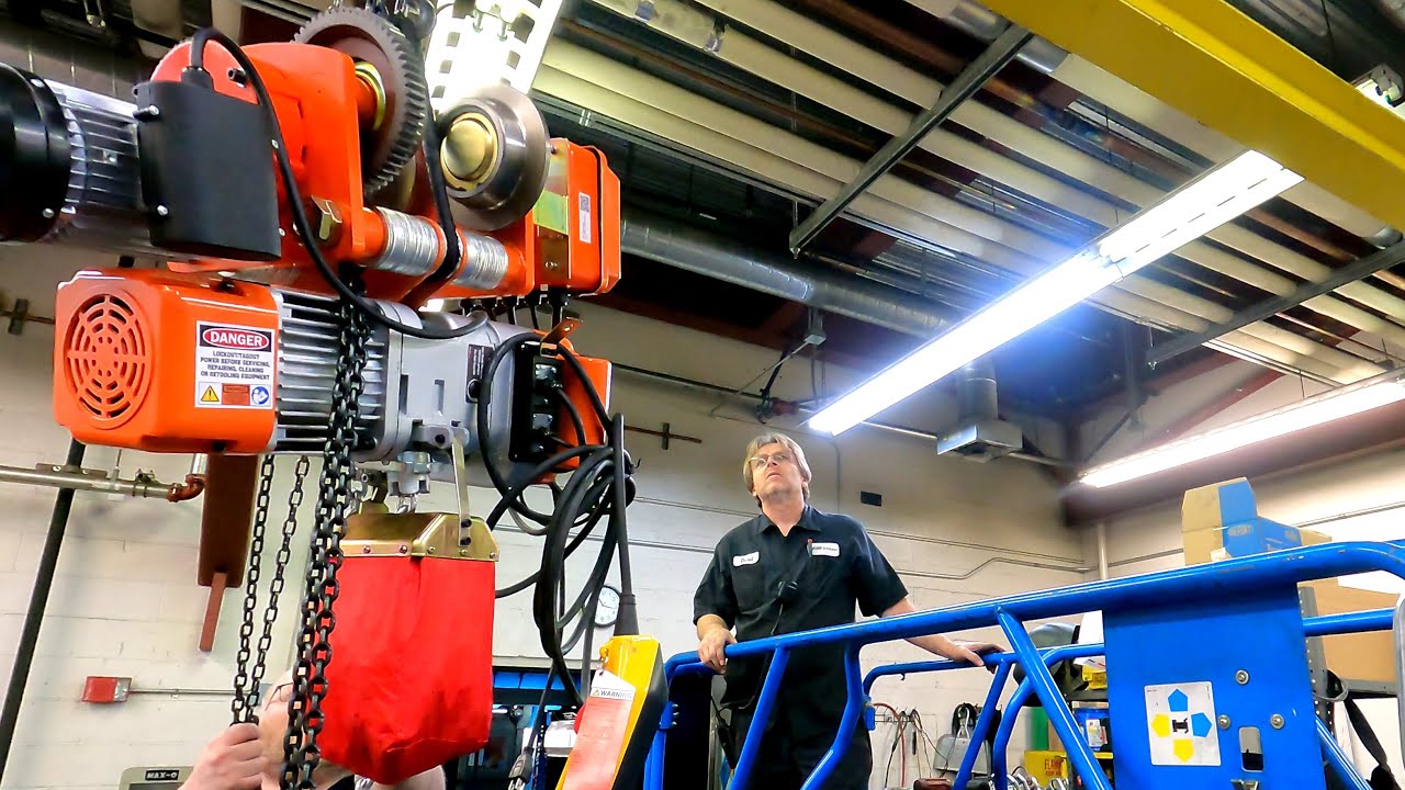 Installing The Prowinch 1/2 Ton Hoist With Power Trolley
