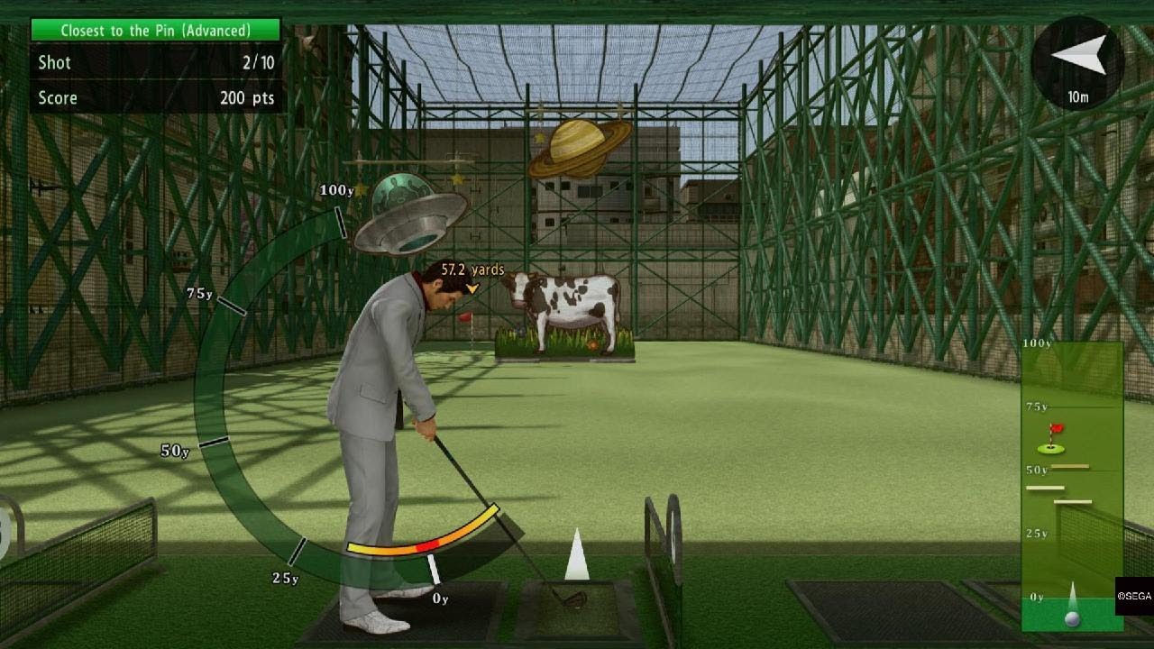430 Points in Closest to the Pin (Advanced)! | YAKUZA KIWAMI 2