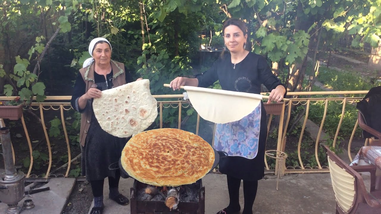 We have prepared unsatisfying Fasalii / Goy Qutabi / Lavash from our National Kitchen!