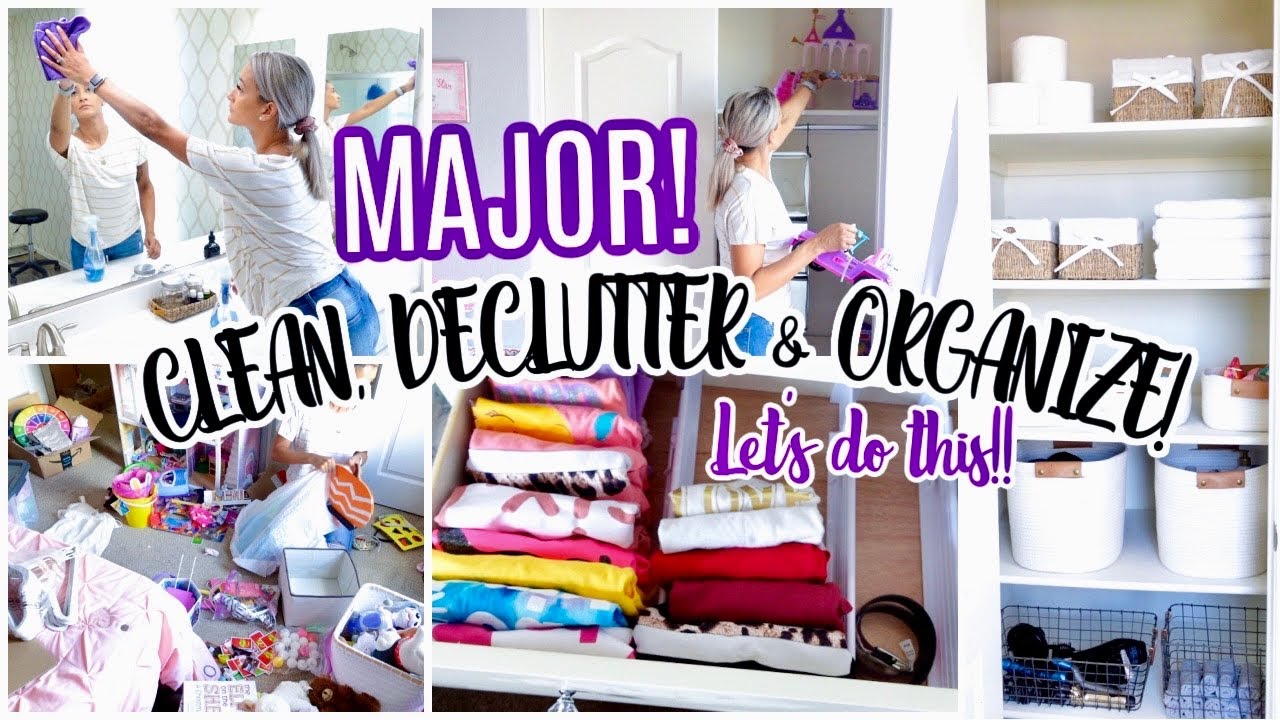 MAJOR CLEAN, DECLUTTER, ORGANIZE WITH ME 2021 | EXTREME CLEANING MOTIVATION | CLEAN WITH ME 2021